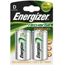 ENERGIZER rechargeable battery POWER.PLUS 2500mAh D/HR20 ;BL2