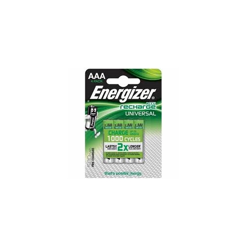 ENERGIZER rechargeable battery UNIVERSAL 500mAh AAA/HR03 ;BL4