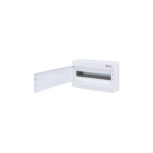 ETI distribution board.on.plaster ECT18PO 18mod. IP40 full, white door