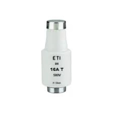 ETI fuse.ceramic DII-16A/gG delayed 500V gray