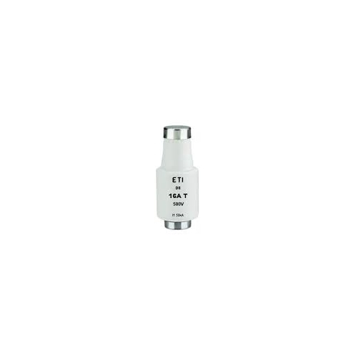 ETI fuse.ceramic DII-16A/gG delayed 500V gray