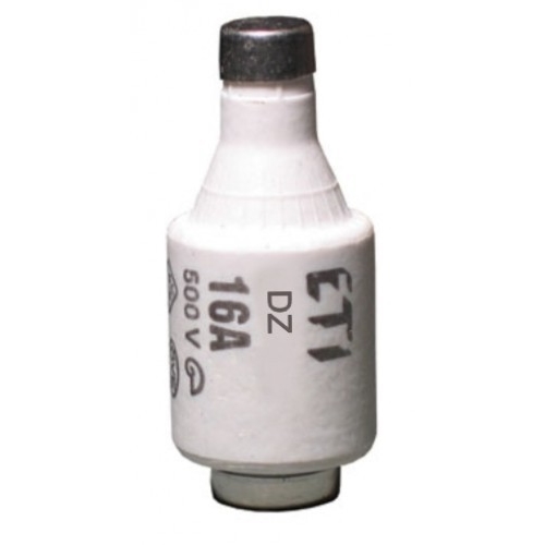 ETI fuse.ceramic DII-16A normal 500V gray