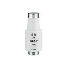 ETI fuse.ceramic DIII-50A normal 500V white