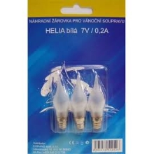 EXIHAND outdoor light bulb for Helia 7V/0.2A white blister pack-4