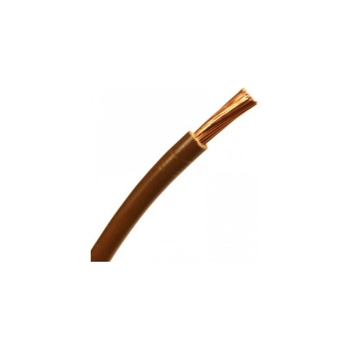 Fixed wire CY 4mm; brown