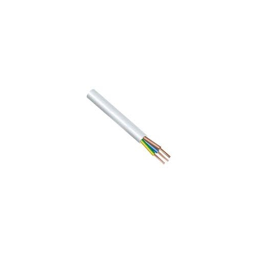 Flexible cable CYSY 3x1.5mm (HO5VV-F); white