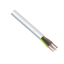 Flexible cable CYSY 4x1.5mm (HO5VV-F); white