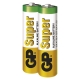 GP alkaline battery SUPER AA/LR6/15A; 2-shrink