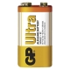 GP alkaline battery ULTRA 9V/6LF22/1604AU ;1-shrink