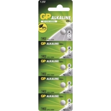 GP alkaline-button battery. LR41 1.5V/24mAh Alkaline GP 192F blister-1pc