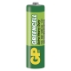 GP battery zinc chloride. GREENCELL AA/R6/15G; 4-shrink