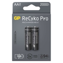 GP rechargeable battery RECYKO.PRO 2000mAh AA/HR6/ ;2PP