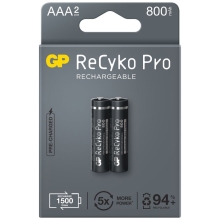 GP rechargeable battery RECYKO.PRO 800mAh AAA/HR03/ ;2PP