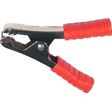 HADEX alligator clip 200A red l=120mm