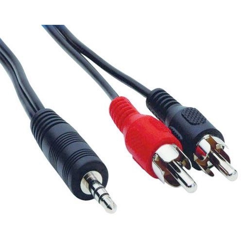 HADEX Cable 2xCinch-Jack 3.5 stereo, 3m