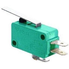 HADEX Microswitch MSW-02, ON-(ON) 1-pole 250V/10A with lever