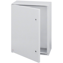 HAGER distribution board.on.plaster FL221B 96mod. IP66 full door light grey