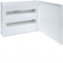 HAGER distribution board.on.plaster VD112PD 12mod. IP40 full, white door