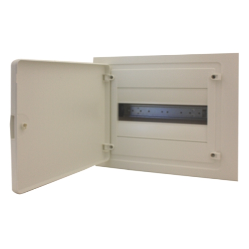 HAGER distribution box.under.plaster VF112PD 12mod. IP40 full, white door