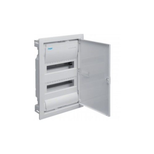 HAGER distribution box.under.plaster VU24NC 28mod. IP30 full, white door