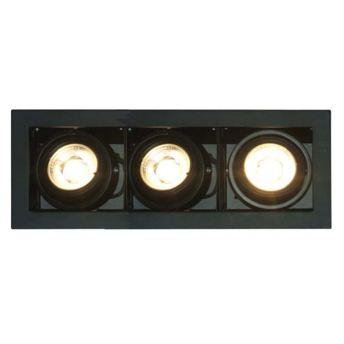 IBL downlight LED Synergy QUAD-3 3x9W/1950lm/830; black