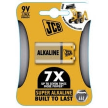 JCB alkaline battery SUPER 9V/6LR61 ;BL1