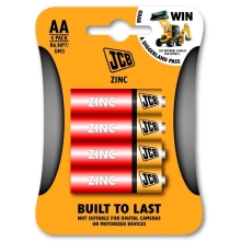 JCB battery zinc-chloride. AA/R6; BL4