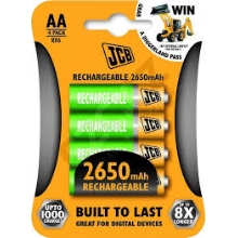 JCB rechargeable battery RTU 2400mAh AA/HR6 ;BL4