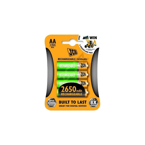 JCB rechargeable battery RTU 2400mAh AA/HR6 ;BL4