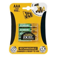 JCB rechargeable battery RTU 900mAh AAA/HR03 ;BL4