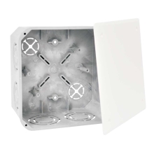 KO 125 - Junction box, configuration KA, gray color, package - 1/34 pcs