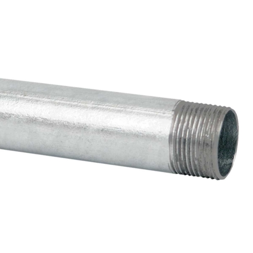 KOPOS pipe.solid steel threaded zinc 6013ZNM 20.4/18.2mm 3m