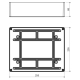 KT 250 - Junction box, configuration KB, gray color, package - 1/11 pcs