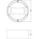 LEDVANCE acc. frame.for.surface.mounting for.downl. IP44 115; white