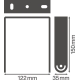 LEDVANCE accessory highb. HB BRACKET 93W-155W