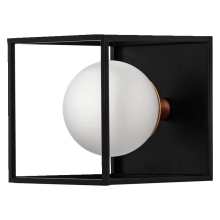 LEDVANCE ceiling light. DECOR.SQUARE 1xG9 IP44 ; black