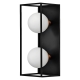 LEDVANCE ceiling light. DECOR.SQUARE 2xG9 IP44; black