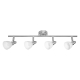 LEDVANCE ceiling light LED SPOT 4x1.9W G9 800lm/827 IP20;