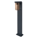 LEDVANCE column light. EnduraC Cascade 1xE27 IP44 80cm amber/dark grey