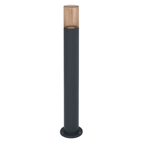 LEDVANCE column light. EnduraC Pipe 1xE27 IP44 80cm amber/dark grey