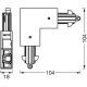 LEDVANCE corner connector for TRACKLIGHT RAIL; black