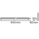 LEDVANCE damp proof batten LED DAMPPR.C 16W 1920lm/840/120° IP66 75Y ;