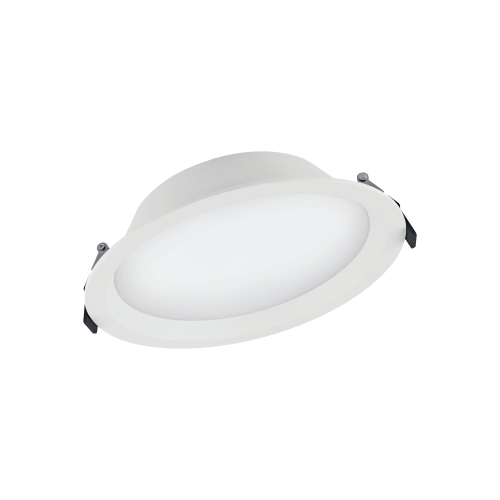 LEDVANCE downlight LED ALU 25W 2250lm/830 IP44 50Y; dia.215mm white