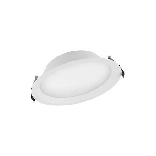 LEDVANCE downlight LED ALU 25W 2250lm/830 IP44 50Y; dia.215mm white