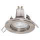 LEDVANCE downlight LED SP.SET. 2.6W 230lm/827 IP20 25Y; nickel set-3pcs