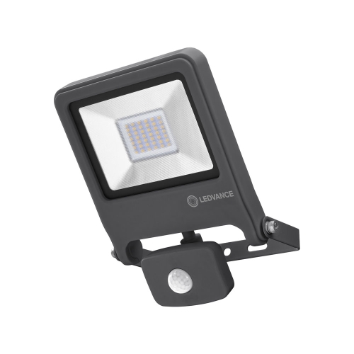 LEDVANCE flood light LED Endura 30W 2700lm/830/120 ° IP44; gray sens.