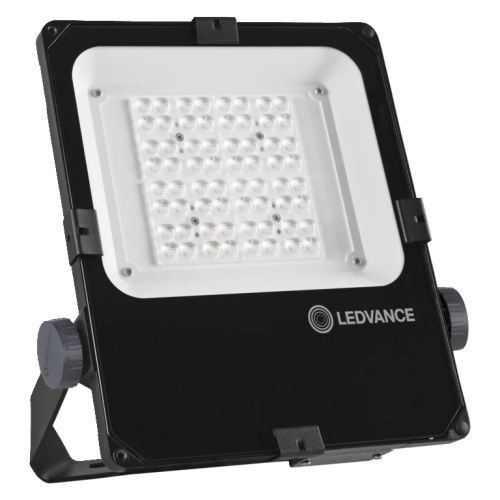 LEDVANCE flood light LED FL.PFM 50W 5800lm/830/55x110° IP66 100Y; DALI black