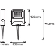 LEDVANCE floodlight LED Endura 10W 800lm/830/120 ° IP65;