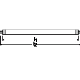 LEDVANCE fluorescent linear germicidal T5 L4W/UVC G5