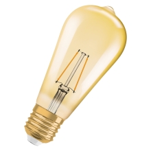 LEDVANCE LED bulb 1906 ST64 2.5W/22W E27 2400K 220lm NonDim 15Y gold